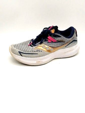 Saucony Sneakers Womens Ride Fifteen Gray 8 Running Shoe PWR Run S10729-40