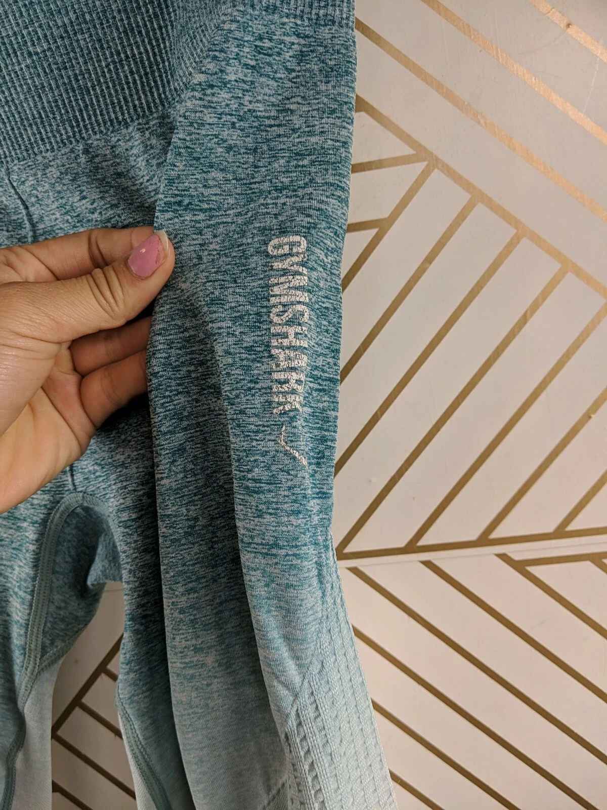 gymshark adapt white ombre seamless leggings