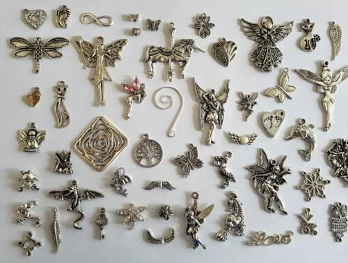 Mixed Metals Jewellery Making Charms & Pendants