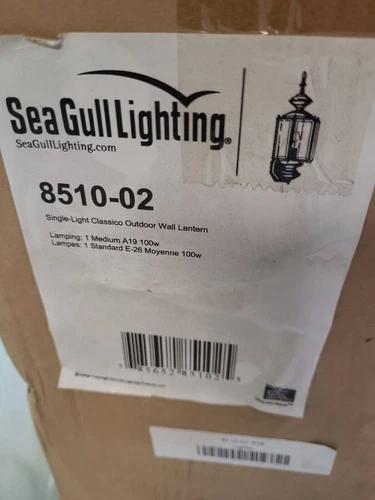 Classico 8510-02-Single Light 26" Polished Brass Outdoor Wall Lantern-LOT OF 2 - Picture 5 of 7