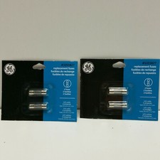 2 PACKS ORIGINAL Christmas Light Fuses - OEM GE Replacement 2 fuses 125 V 5 Amp