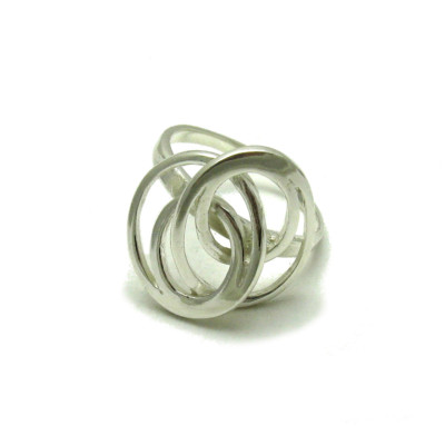 Genuine Stylish Sterling Silver Ring Solid Punched 925 Handmade
