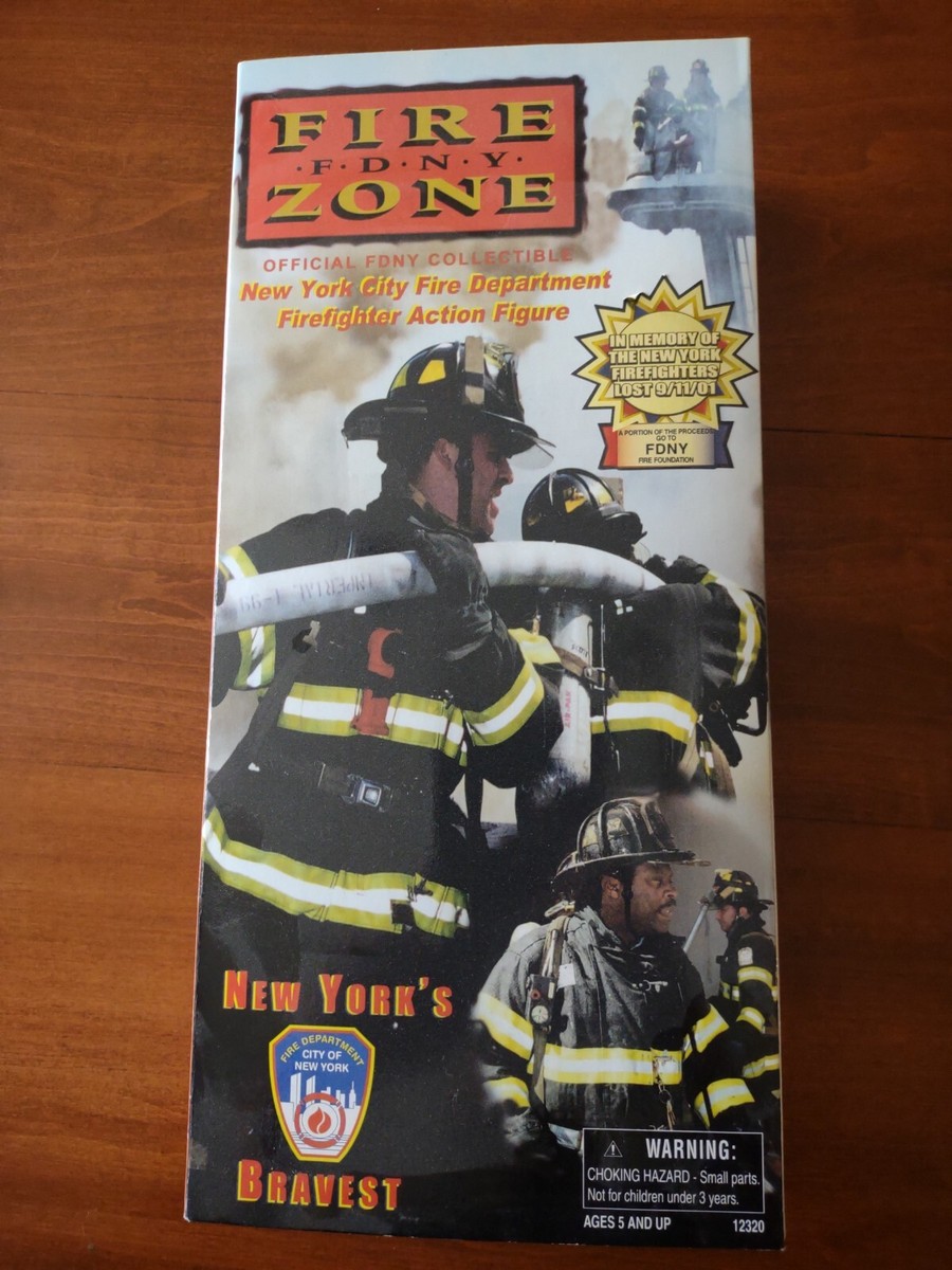 New York City Fire Department (FDNY) Firefighter Action Figure 911