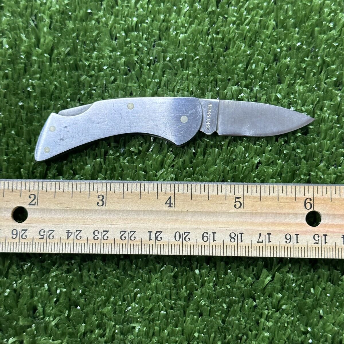 Case XX M1056 LSSP Small lockback knife 5 Dot Stainless Case XX M1056 LSSP Small lockback knife 5 Dot Stainless