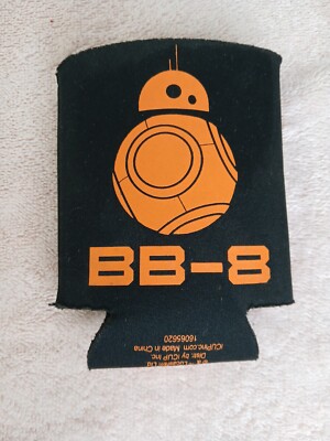 Star Wars BB-8 Force Awakens Orange Resistance Can Cooler Koozie Lucas Films