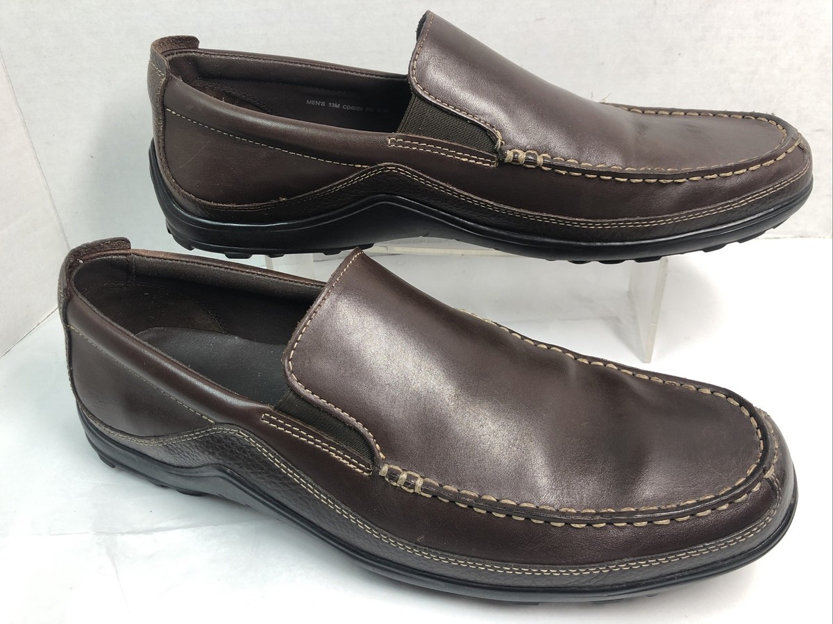Cole Haan Mens driving Loafers Shoes Size 13 M Brown Leather 