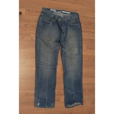 DKNY Jeans 34x32 SOHO Relaxed Fit Denim Blue Pants Stone Dark Wash