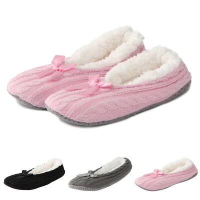 Women Shoes Home Warm Floor Socks Wool Indoor Socks Plus Velvet Cotton Slippers