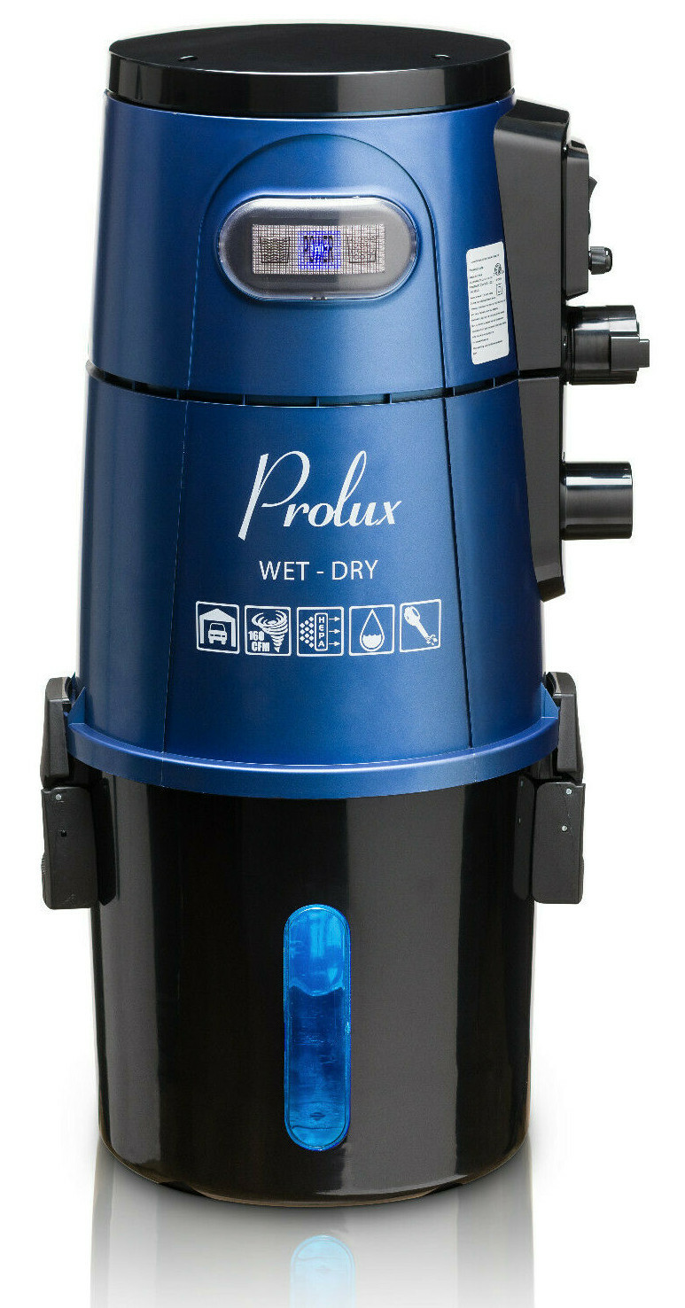 Prolux Professional Shop Garage Vacuum Cleaner Wall Mounted Wet Dry