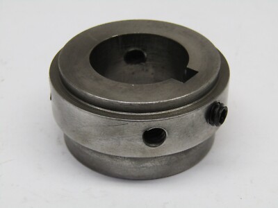 Used Rexnord Omega 7300230 2SHSB 1'' Tie Coupling Hub 1'' Keyed Bore Made in USA