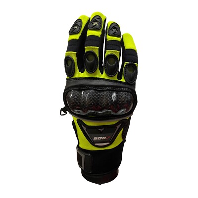 Motocross MX Handschuhe Schwarz Neongelb Motorrad Enduro DH BMX MTB MX 