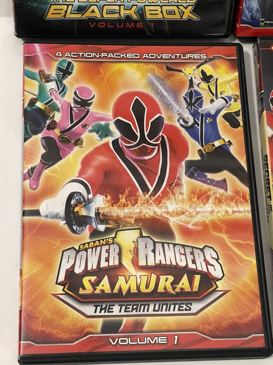 Power Rangers Saban's Super Samurai DVD lot of 4 | eBay