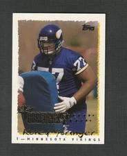 1995 Topps Korey Stringer Rookie #235 Minnesota Vikings