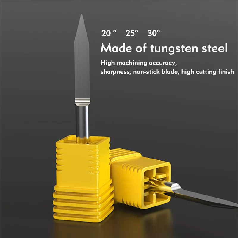 3D Engraving Bit Carbide V Shape Router Bit 20 25 30 Degree