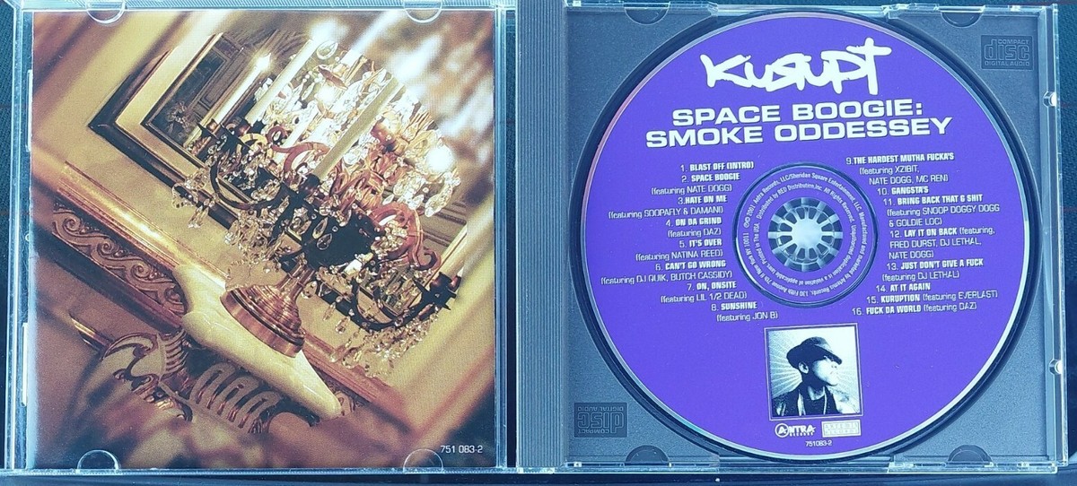 Space Boogie: Smoke Oddessey Kurupt (CD, Jul-2001, Antra) Explicit