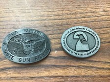 NRA  2nd Amendment Belt Buckles TA28MS 