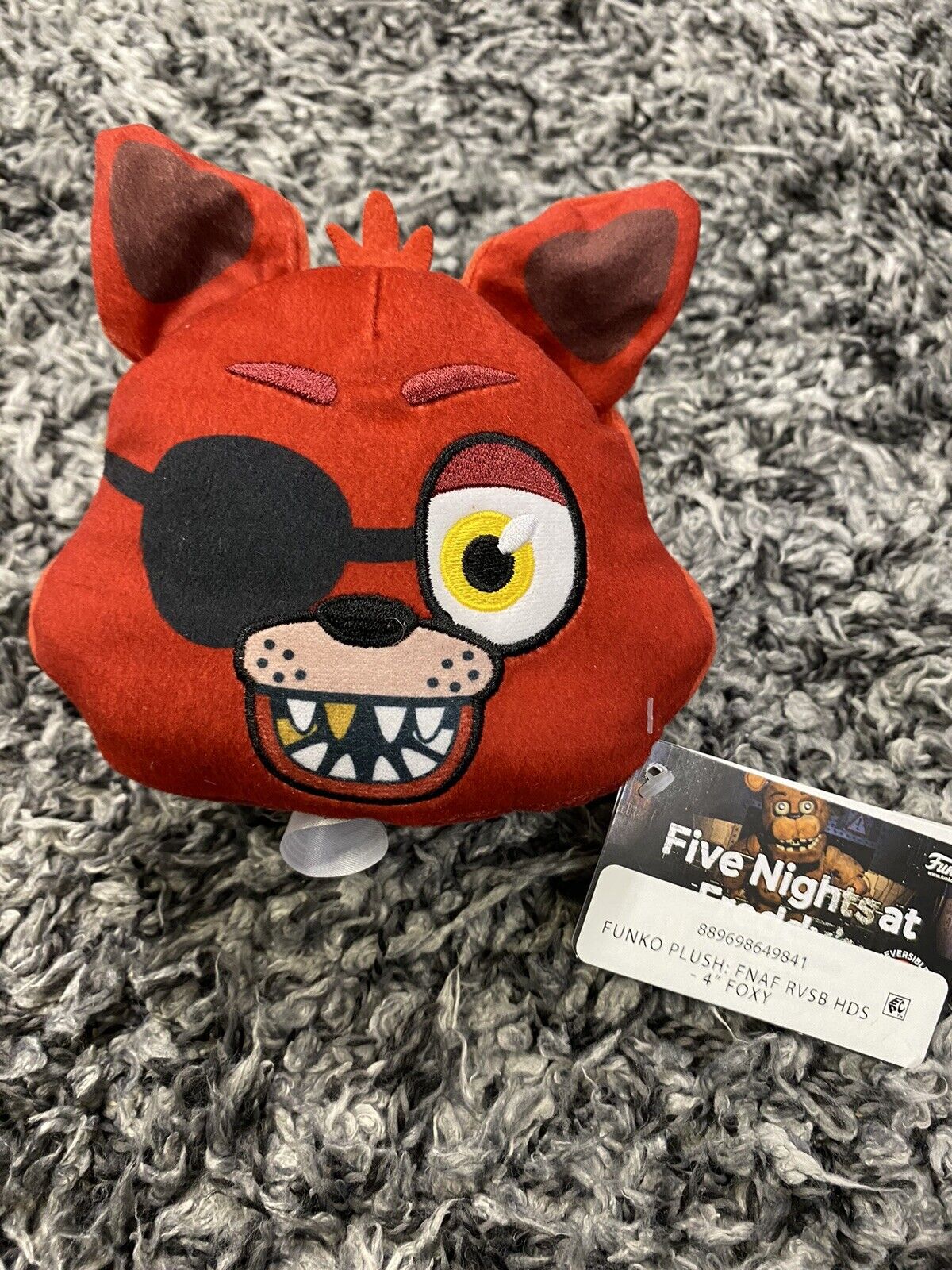 Five Nights at Freddy's Foxy Reversible Head 4-Inch Plush