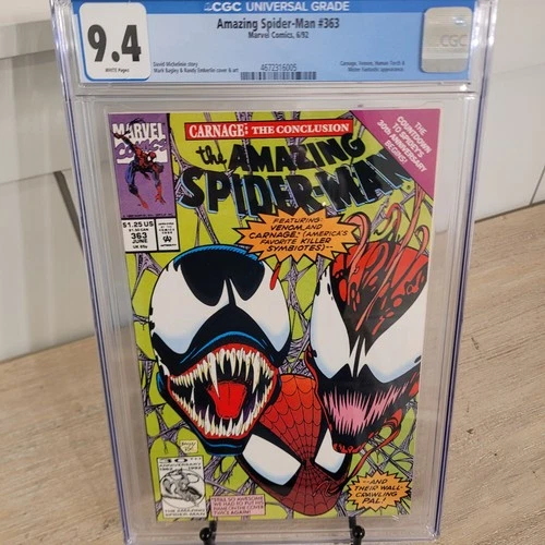 Marvel Comics, Amazing Spider-Man #363 WP 1992, CGC 9.4