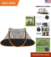 Sturdy Cat Tent with Carry Bag - Spacious 30 sq ft Outdoor Playpen for Pets