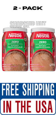 4 PACK OR 2 PACK - NESTLE Fat Free Rich Milk Chocolate Hot Cocoa Mix, 7.33 oz