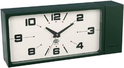 DULTON H21-0362DGN Double Face Wall Clock Rectangle Green Magnet Type