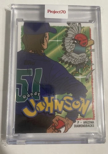 Topps Project 70 - Randy Johnson by Ermsy (PR /3238) - PokÃ©mon theme