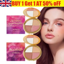 Glow Gallery Highlighting Eye & Cheek Palette,Metallic Shimmer Eye Cheek Palette