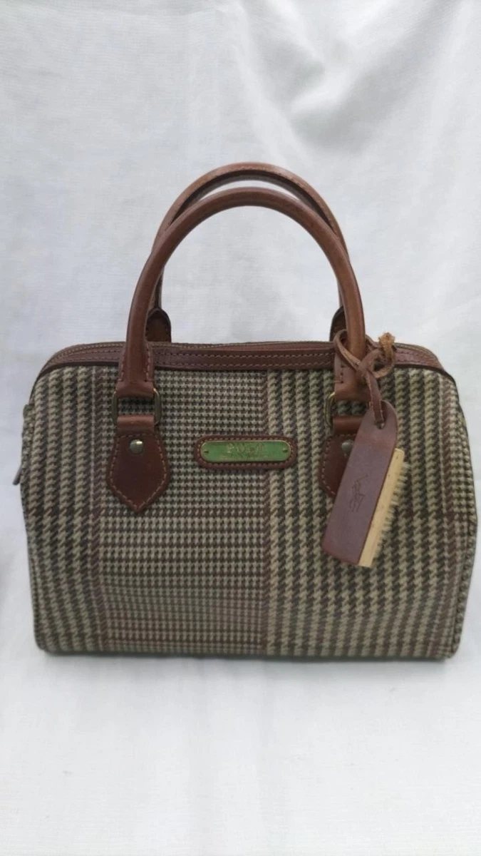 バッグ Vintage Ralph Lauren check Boston bag M 25+ Ralph Lauren Checkered Bags & Handbags for Women for sale