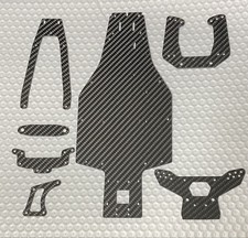 One-off TAMIYA Dyna Storm with matte twill weae carbon "chassis set" lower