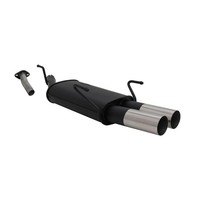 Novus Sportauspuff FüR Opel Astra G Caravan 2X76Mm Rl-Design Mit ABE
