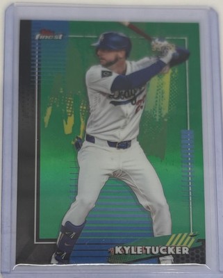 2026 Topps Finest Kyle Tucker Green Common 35/99 #14