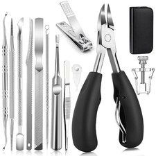 11 Pcs Mejores Cortau as Corta Cuticula Para Cuidado Aseo De Las U as Encarnadas