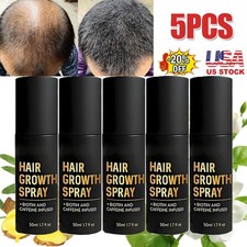 5X HaloGrow Hair Growth Spray 50ml Natural Hair Thickening Gentle Regrowth Mist