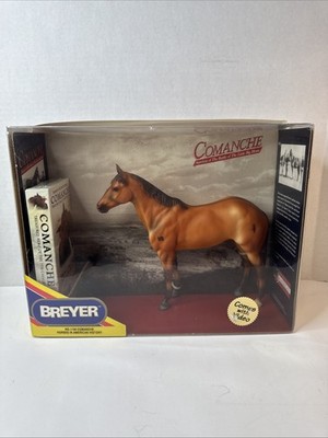 Vintage Breyer Horse NO. 1134 ''Comanche'' New in Box (with VHS Tape)