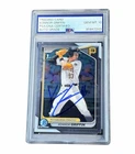 Konnor Griffin Signed Card 1st Bowman Chrome Auto Pittsburg Pirates PSA 10