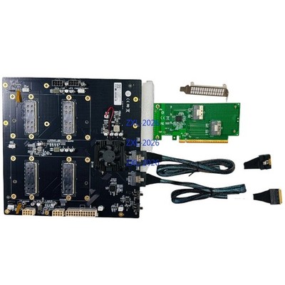 Built-in PEX8749 NVIDIA V100 SXM2 300G NVlink interconnect 2 Port