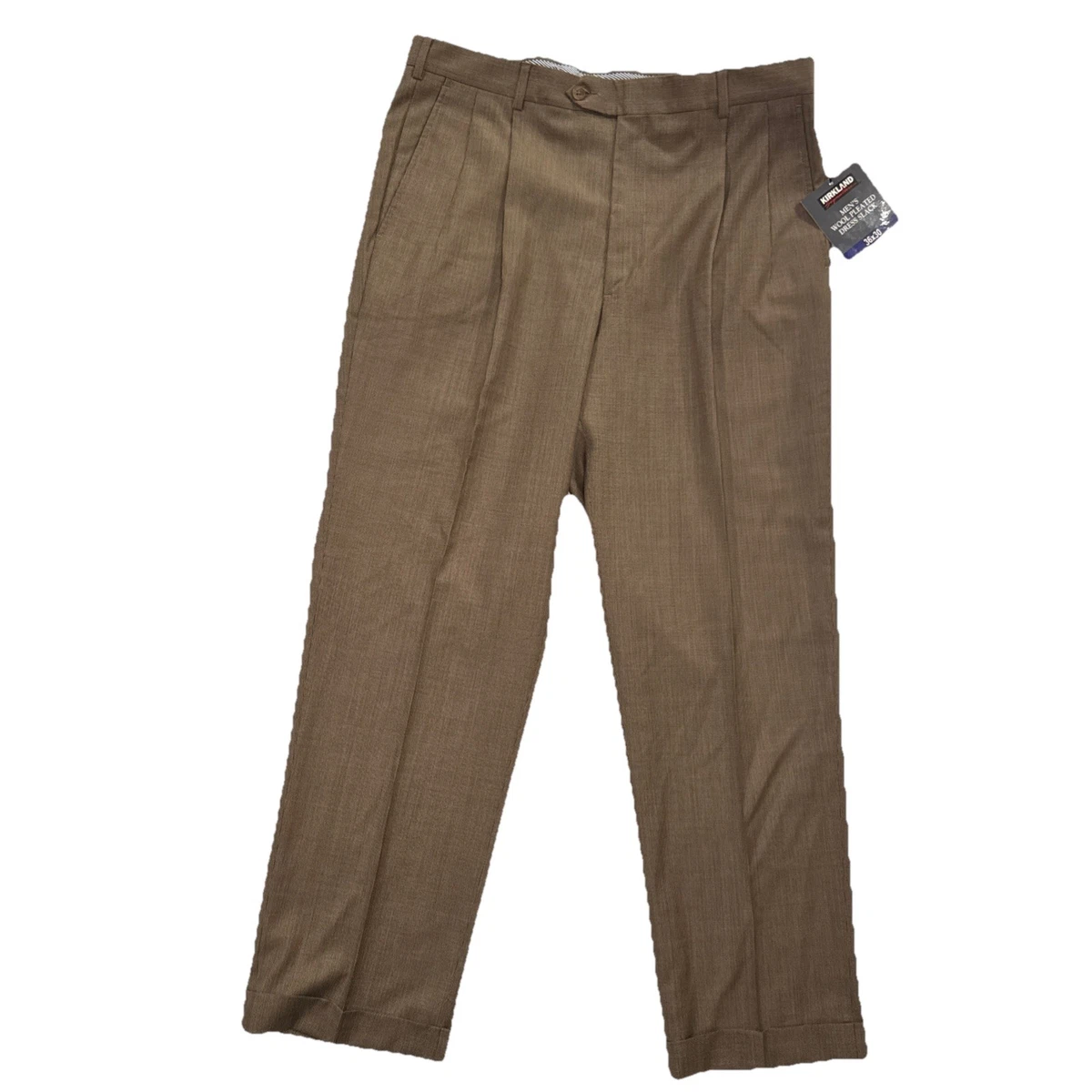 Kirkland Signature Pleated Pants for Men for sale | eBay Kirkland Signature Pleated Pants for Men for sale | eBay