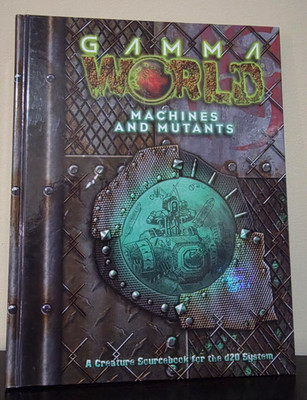 Gamma World Machines and Mutants Hard Cover WW17252