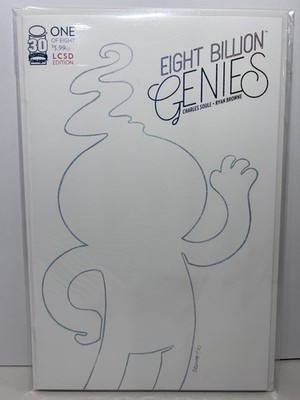 EIGHT BILLION GENIES 1 LCSD BLANK SKETCH VARIANT NM 2022 UNOPENED