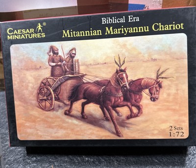 Figurine Caesar Miniatures 015 Chariot Mitannien Mariyannu époque Biblique - Neuf, échelle 1:72