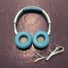 JBL JR300 Headphones for Kids - Ice Blue Wired on Ear Headphones