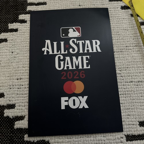 2026 MLB All-Star Game commercial prop sign used in pregame AD Jon Bernthal