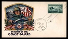 Mayfairstamps US FDC 1945 US Coast Guard Ship First Day Cover aaw_92551
