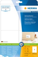 Herma Adressetiketten Premium A4 99,1X139 Mm Weiß Papier Matt 100 St.