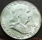 US 1952-D Franklin Half Dollar **