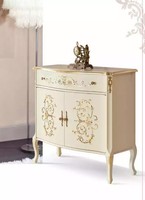Klassisches WeißEs Sideboard HolzmöBel Designer Kommode Wohnzimmer Neu