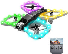 S3 Wifi FPV 6-Axis Gyro  360  Flip Drone with 480P HD Camera for Beginners Whi