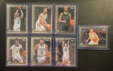 2025-26 Topps Chrome NBA Boston Celtics 7 card lot - Tatum