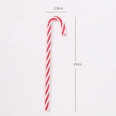 Weihnachtsdeko 6er Set Zuckerstangen perfekt f��r Weihnachtsb?ume und Geschenke