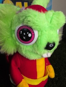 Vintage Bucky O'Hare 1991 ACE Plush Stuffed Animal by Hasbro Nintendo NES